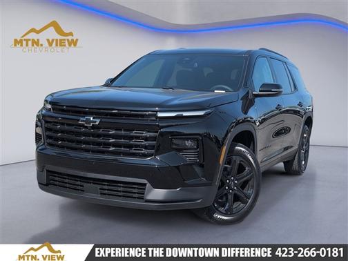 Black 2027 Chevrolet Traverse LT