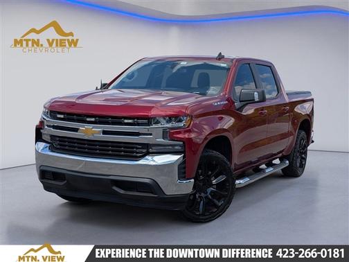 Cajun Red Tintcoat 2019 Chevrolet Silverado 1500 LT