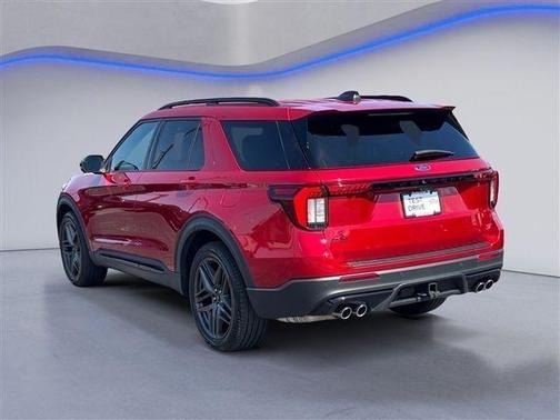 Red Metallic 2025 Ford Explorer ST