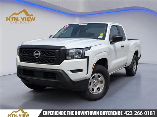 Glacier White 2024 Nissan Frontier S