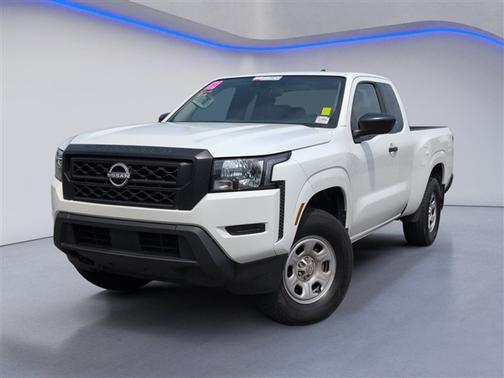 Glacier White 2024 Nissan Frontier S