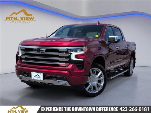 Radiant Red 2025 Chevrolet Silverado 1500 High Country