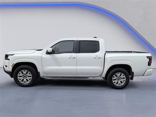 Glacier White 2023 Nissan Frontier SV