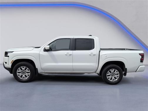Glacier White 2023 Nissan Frontier SV