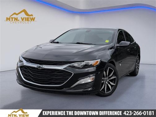 Black Metallic 2021 Chevrolet Malibu RS