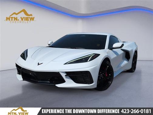Arctic White 2026 Chevrolet Corvette Stingray w/1LT
