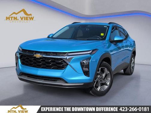 Marina Blue 2025 Chevrolet Trax LT