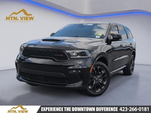 Black Clearcoat 2022 Dodge Durango GT