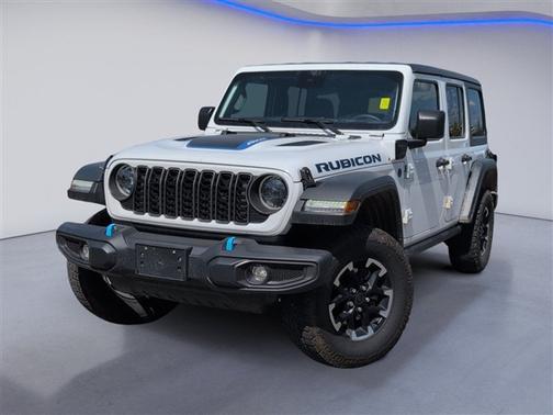 Bright White Clearcoat 2024 Jeep Wrangler 4xe Rubicon