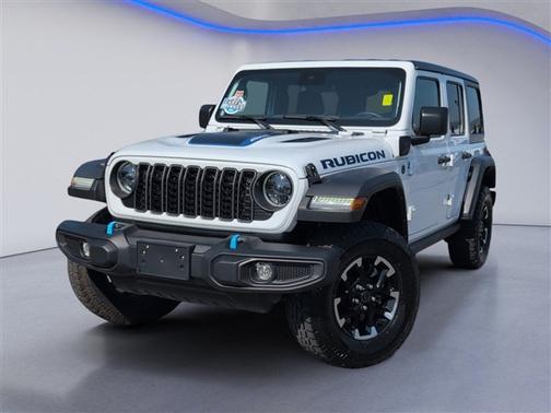 Bright White Clearcoat 2024 Jeep Wrangler 4xe Rubicon