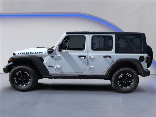 Bright White Clearcoat 2024 Jeep Wrangler 4xe Rubicon