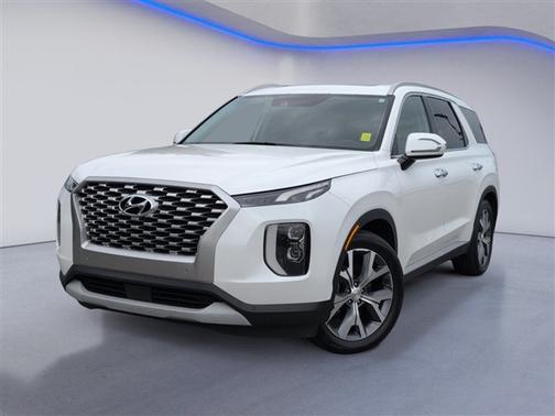White 2021 Hyundai PALISADE SEL