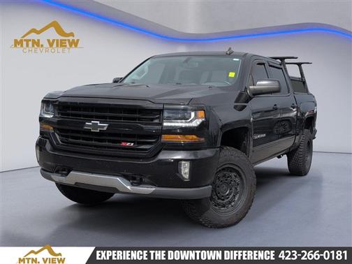 Black 2018 Chevrolet Silverado 1500 LT