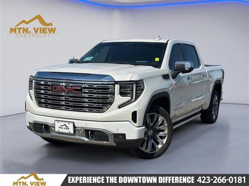 White Frost Tri-Coat 2023 GMC Sierra 1500 Denali