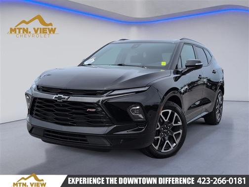 Black 2024 Chevrolet Blazer RS
