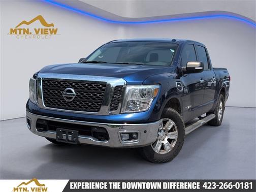 Gray 2017 Nissan Titan SV