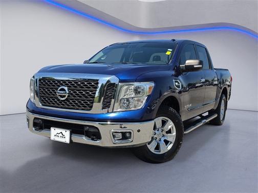 Gray 2017 Nissan Titan SV