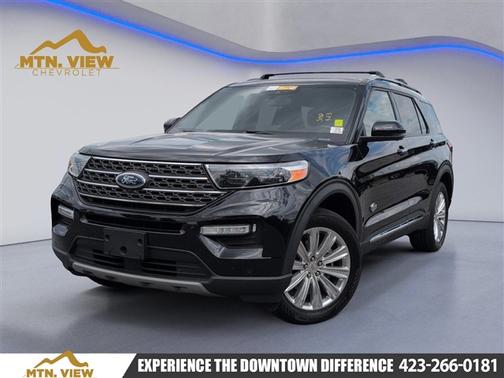 Black Metallic 2022 Ford Explorer King Ranch