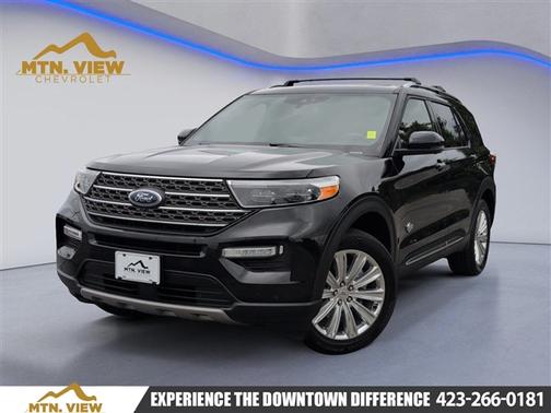 Black Metallic 2022 Ford Explorer King Ranch