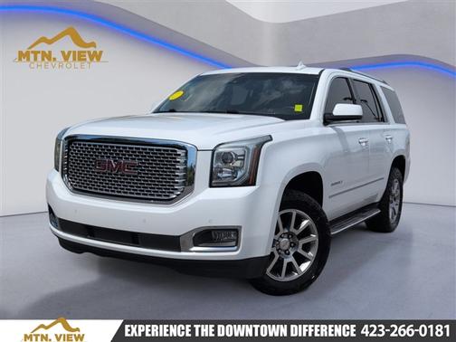 Summit White 2015 GMC Yukon Denali