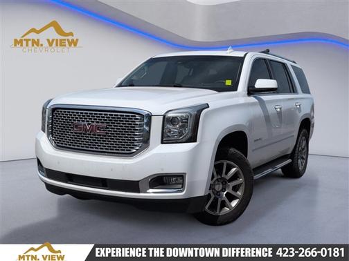 Summit White 2015 GMC Yukon Denali