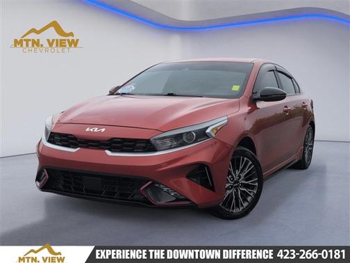 Fire Orange 2022 Kia Forte GT-Line
