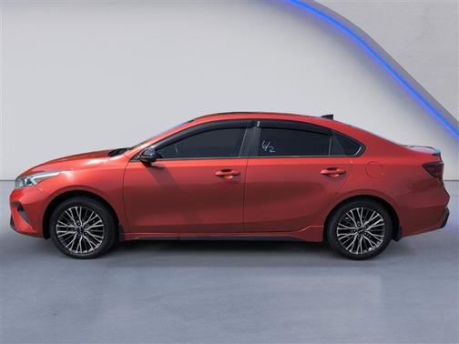 Fire Orange 2022 Kia Forte GT-Line