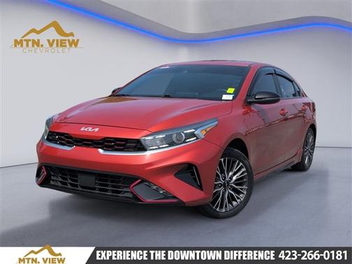 Fire Orange 2022 Kia Forte GT-Line