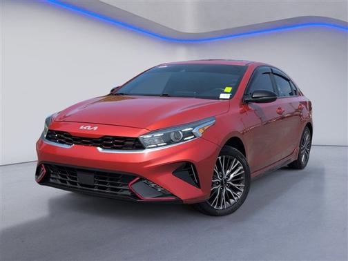 Fire Orange 2022 Kia Forte GT-Line