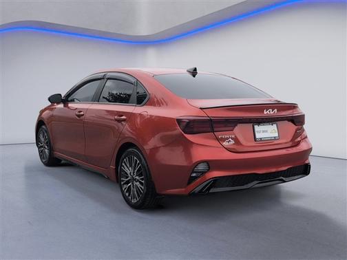 Fire Orange 2022 Kia Forte GT-Line