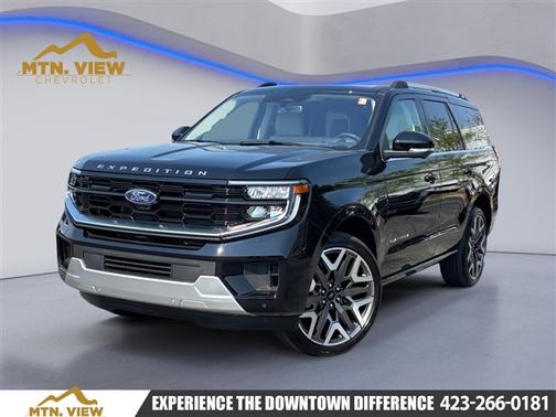 Black Metallic 2025 Ford Expedition Platinum