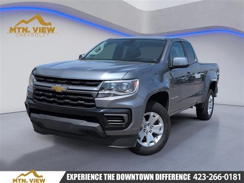 Satin Steel Metallic 2021 Chevrolet Colorado LT