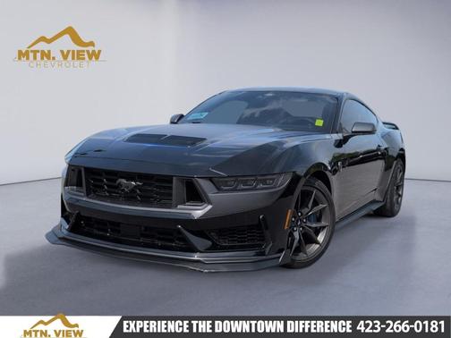 Shadow Black 2025 Ford Mustang Dark Horse