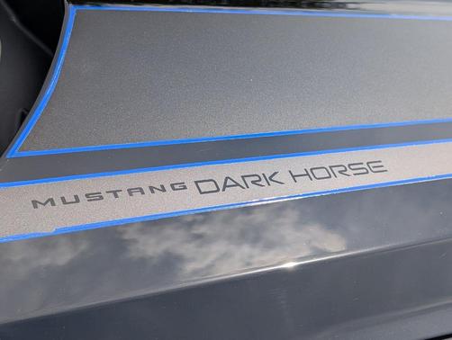 Shadow Black 2025 Ford Mustang Dark Horse