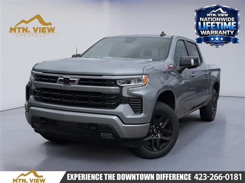 Gray 2026 Chevrolet Silverado 1500 RST