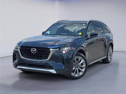 Deep Crystal Blue Mica 2025 Mazda CX-90 3.3 Turbo Premium Plus Package