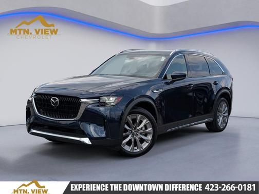 Deep Crystal Blue Mica 2025 Mazda CX-90 3.3 Turbo Premium Plus Package