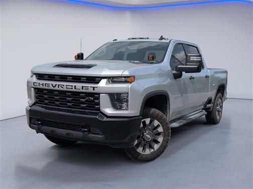 Silver Ice Metallic 2021 Chevrolet Silverado 2500 Custom