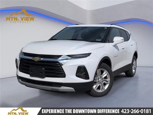 Summit White 2021 Chevrolet Blazer 2LT