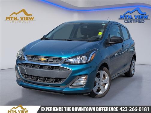 Caribbean Blue Metallic 2019 Chevrolet Spark LS