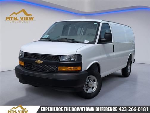 White 2026 Chevrolet Express 2500 Work Van