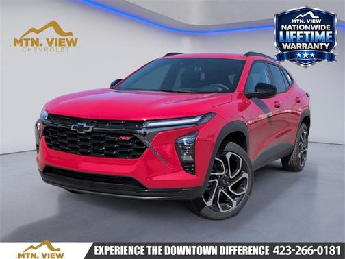 Red 2026 Chevrolet Trax 2RS