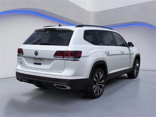 Pure White 2022 Volkswagen Atlas 3.6L SE w/Technology