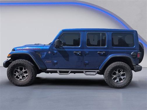 Ocean Blue Metallic 2019 Jeep Wrangler Unlimited Rubicon