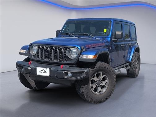 Ocean Blue Metallic 2019 Jeep Wrangler Unlimited Rubicon