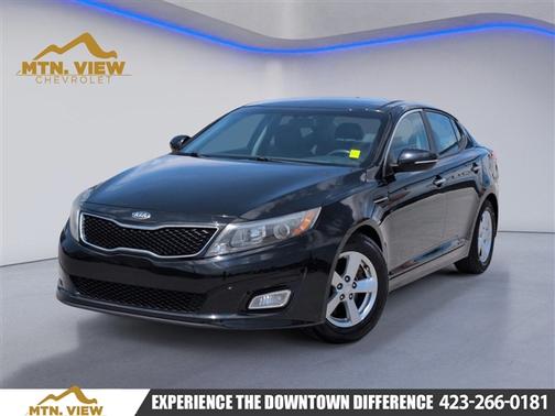 Ebony Black 2015 Kia Optima LX