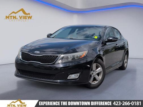 Black 2015 Kia Optima LX