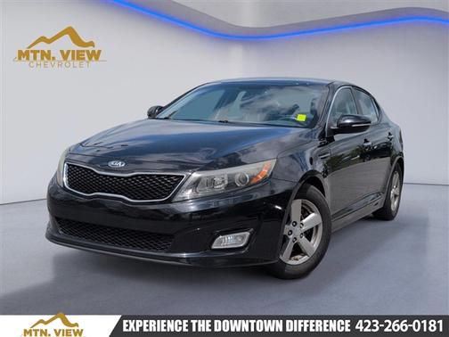 Ebony Black 2015 Kia Optima LX