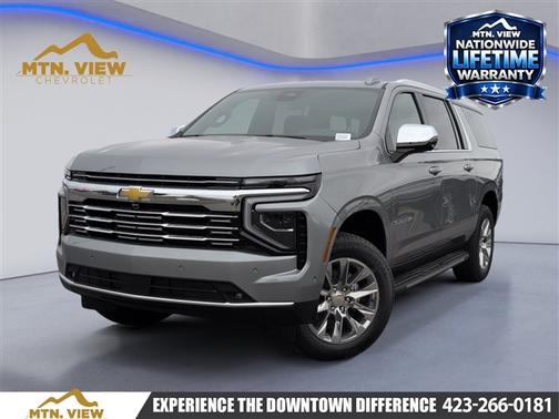 Gray 2026 Chevrolet Suburban Premier