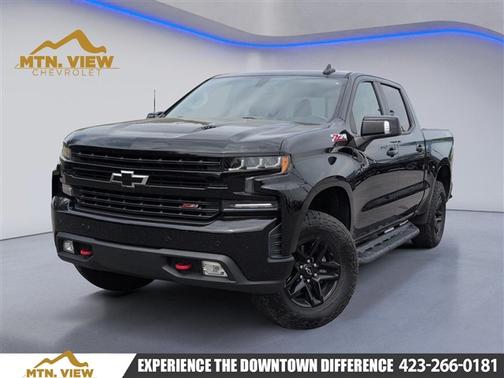 Black 2021 Chevrolet Silverado 1500 LT Trail Boss